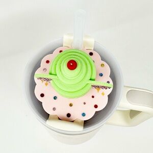 JustJessFashions Star Wars Grogu Cupcake 40oz Stanley Cup Topper